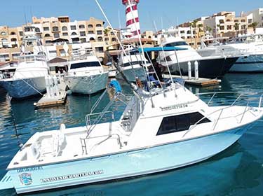 30´ California "La Dueña" - fishing charter in Cabo San Lucas